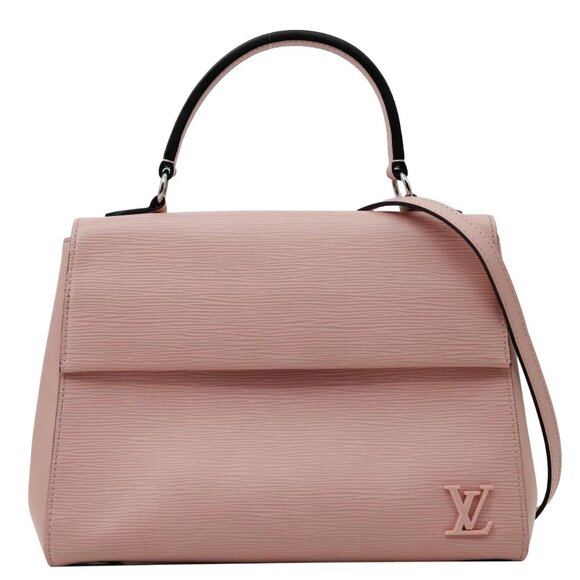 Louis Vuitton  Cluny MM Epi Leather Top Handle Crossbody Bag Rose Ballerine - Picture 1 of 11